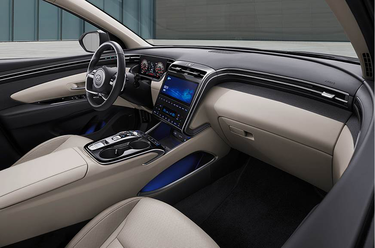 2022 Hyundai Tucson interior 